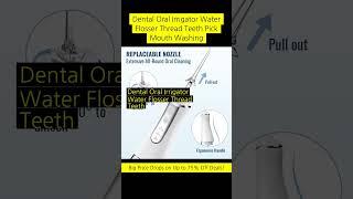 Dental Oral Irrigator Water Flosser Thread Teeth Pick Mouth Washing Machine 5