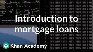 Introduction to Mortgage Loans | Housing | Finance & Capital Markets | Khan Academy