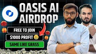 Oasis AI Airdrop 🪂 | Free Testnet Airdrop