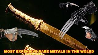 Top 10 Most Expensive Rare Metal Weapons in the World |#Weapons #RareMetalWeapons