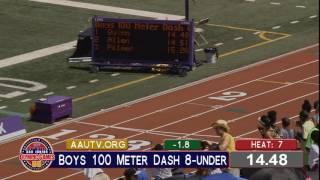 Shawn Church Jr.  JUNIOR OLYMPICS 100MM PRELIMS