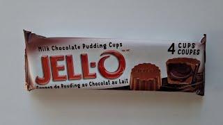 Jell-O milk chocolate pudding cups review