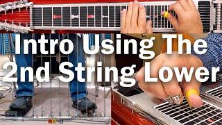 Intro Using the 2nd String Lower | Pedal Steel Guitar Lesson