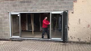 Aluminium New Wave door