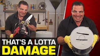 THE That's A Lotta Damage Commercial (The Bucket Test) | Flex Seal®