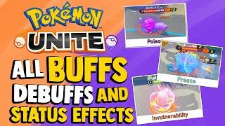 POKEMON UNITE Status Effects, Buffs & Debuffs Explained! | What do they do?