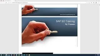 SAP SD Interview Questions - Mock Interview. SAP SD Training By Praveen