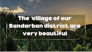 Stunning scenery of a Bangladeshi mountain village /natural beauty of bangladesh village