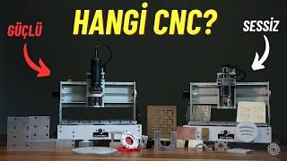 Sessizlik mi Güç mü:? Masaüstü CNC Karşılaştırması | Raptorex Mini Silent vs Raptorex Mini Power