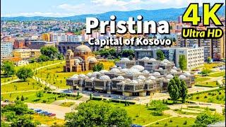 Pristina Kosovo in 4K UHD Drone