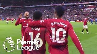 Marcus Rashford's brace puts Manchester United 3-0 up over Everton | Premier League | NBC Sports