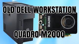 DELL T1700 + Nvidia Quadro M2000