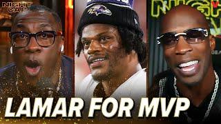 Unc & Ocho HYPED on Ravens' Lamar Jackson’s perfect game & MVP front runner performance | Nightcap