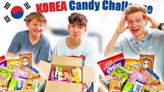 Korea Candy Challenge  mit  @Ash5ive    @Echtso    @marieland   leon    TipTapTube UNCUT