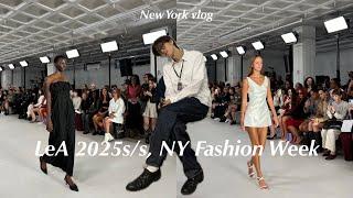 뉴욕 커플 여행 브이로그, LeA 2025s/s New York Fashion Week | Vlog | 르에 | 뉴욕 패션위크 | 타임스퀘어 | 브로드웨이 | 울프강 스테이크