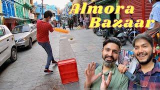 ALMORA MARKET mein bacho ke sath gali CRICKET khela | Suyash Aswal Vlogs