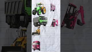 23 May 2025VFX jcb tractor bus video#shortfeed #shots #shortvideo #vfx#jcb #tractorjcb