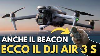 RIVELATO il NUOVO DJI Air 3S: 45 MINUTI Tracciamento CON BEACON!