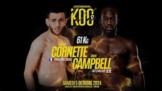 Shane CAMPBELL vs Florian CORNETTE By #vxs #koc #cognac #ko