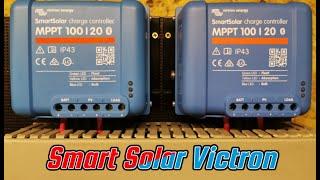 Victron Solar-Laderegler 100/20 Erstbetrieb und Einstellungsmöglichkeiten