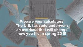 Here are your income tax changes for 2019