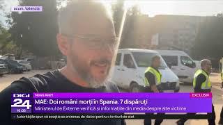 Încă un român a murit în inundaţiile din Spania. Bilanțul a ajuns la doi morți și șapte dispăruți