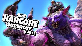 Hardcore ARK Survival Evolved | Dino Overhaul X Supercut! (Part 2)