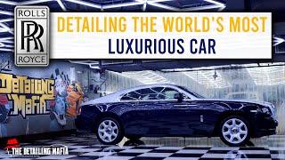 Rolls Royce Wraith for glow treatment | Ceramic car wash | The Detailing Mafia