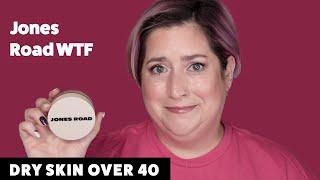 JONES ROAD WTF WHAT THE FOUNDATION | Dry Skin Review & Wear Test