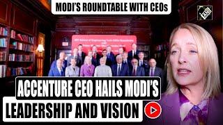 Accenture CEO Julie Sweet hails PM Modi’s leadership and vision for next decade