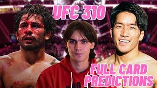 UFC 310 Pantoja vs. Asakura Full Card Predictions!