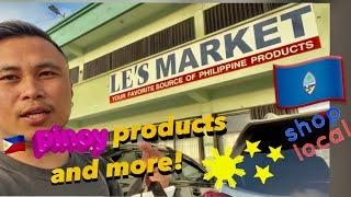  PINOY Goods here at LE'S MARKET! | Virtual 4K Tour Guam 