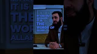 The Quran makes a challenge