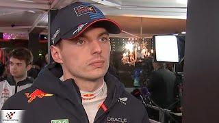 Max Verstappen: I'm surprised to finish ahead of McLaren | | Post Qualy Interview Las Vegas GP 2024