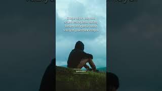 Taslim boʻlmang… #hikmatlisozlar #quotes #aforizmlar #sad #hikoya #motivation #history #shorts