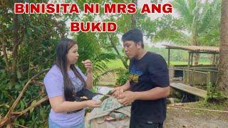 Binisita ni Mrs Ginagawang project sa bukid...kumain ng Tanghalian sa bukid barbecue baboy ulam