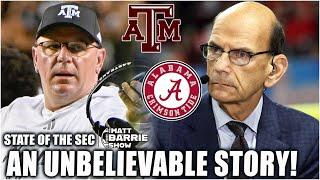 Finebaum REVEALS Texas A&M’s REVOLT for Mike Elko + NO PANIC for Alabama  | The Matt Barrie Show