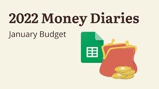 Budget With Me For January 2022 |  Money Diaries 2022 