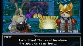 Star Fox Assault - Arriving at the Aparoid Homeworld