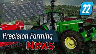 LS22 News - Precision Farming DLC #1 - Variable Aussaat & Bodentypen