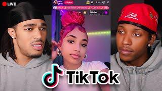 Plaqueboymax & Silky Rizz Girls On TikTok Live!