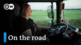 Trucking with long-haul driver Biggi - What does it take to drive long distances? | DW Documentary