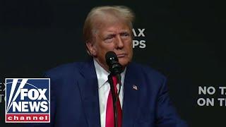 Trump delivers remarks on the economy in Asheville, North Carolina