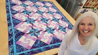 MY NEW FAVORITE QUILT! "OCEAN CURRENTS" TUTORIAL!