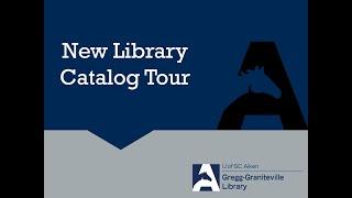 Find it - The Gregg-Graniteville Library's new library catalog.