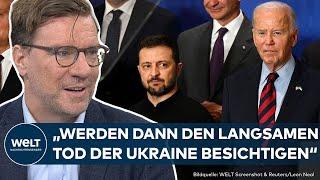 UKRAINE-KRIEG: Westen nicht bereit, das Notwendige zu tun! Nico Lange fordert Strategiewechsel