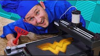 3D Printing Pancakes! | DOPE or NOPE?