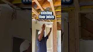 FLOOR JOIST REINFORCEMENT FOR YOUR HOME  #structuralengineering #structuralengineer  #construction