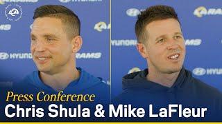 Chris Shula & Mike LaFleur On Performance vs. Dolphins, Young D-Line, Improving Red Zone Execution