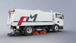 FULONGMA Street Sweeper Truck